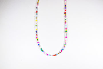 Mini Bead Necklace in Summer Mix