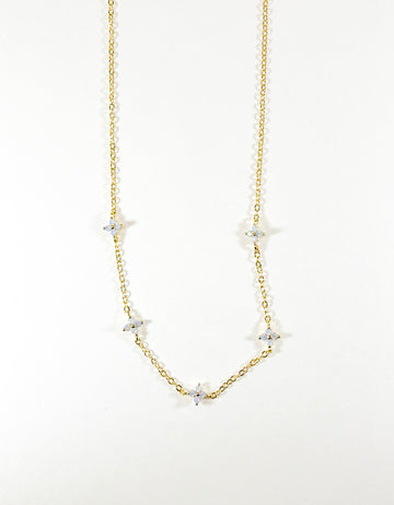 Delicate Flowers Necklace