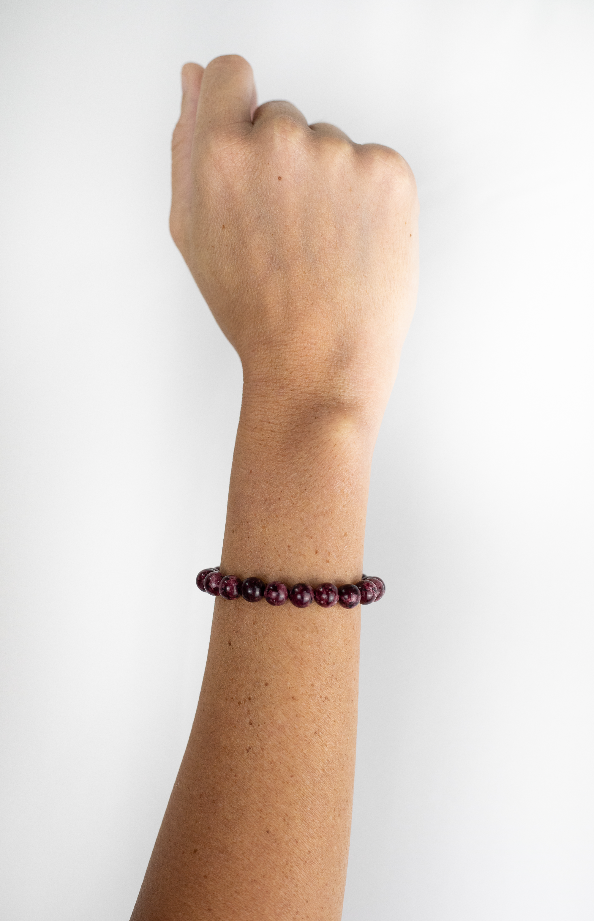 Stacked Collection - Maroon Bracelet Set – Pop Rocks Jewelry