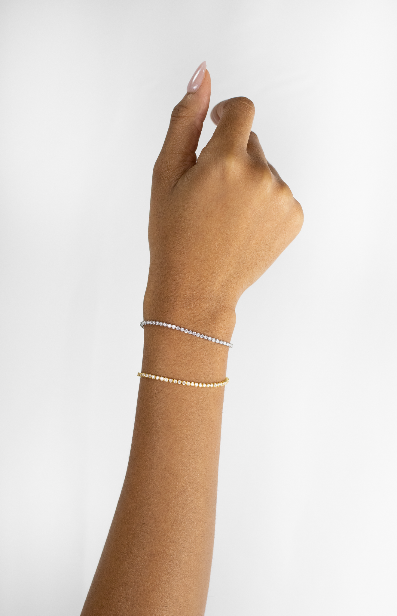 Adjustable tennis bracelet deals