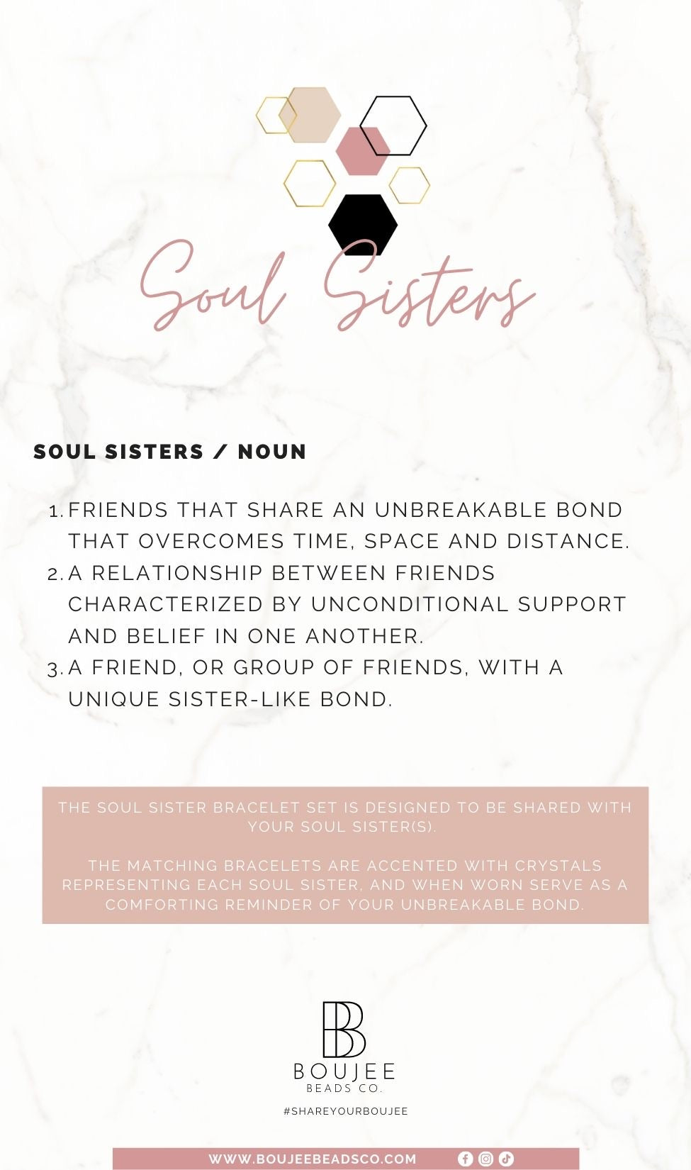 14kt Gold Filled Soul Sister Matching Friendship Bracelets